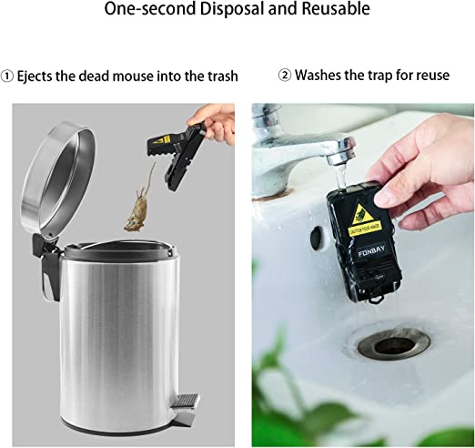 Reusable Snap Mouse Trap