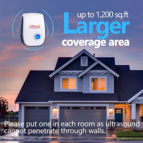 Ultrasonic Pest Repeller | Plug Pest Control Device for Home