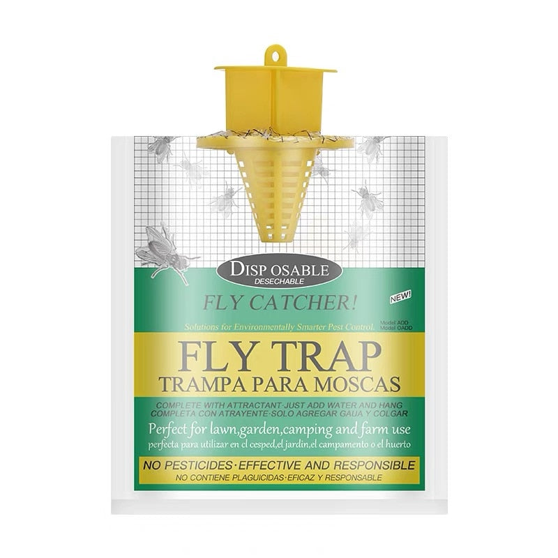 6x - Hanging Fly Trap Disposable Bags