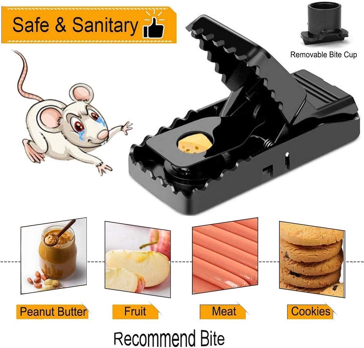 Reusable Snap Mouse Trap