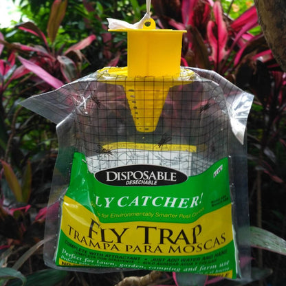 6x - Hanging Fly Trap Disposable Bags